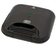 Defy 2 Slice Sandwich Maker Black Sense 750w, Elegant black plastic finish, Power indicator lights,Non-stick coated cooking plates,Cool touch handles,Thermostatically controlled Retail Box 1 year warranty