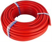 Solarix 16mm2 Battery Power Cable 50 Metre Roll Red - 6AWG High Quality And Performance Battery Cable, Red Flexible PVC Insulation , Used For Connection between Lithium Or Gel Batteries to 12V, 24V and 48V Inverter Systems, Sold In 50m Rolls, Please Note 16mm2 area is equal to 9.1mm diameter, Retail Box, No warranty