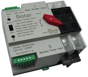 Solarix Dual Power ATS 63A 2 Pole Automatic Change Over Switch Kit – Rail Mount Unit, Use With Inverter Installations Solutions, Rated Current Maximum 63A, Manual or Automatic Operation, Working Frequency 50HZ/60HZ, Retail Box, No warranty