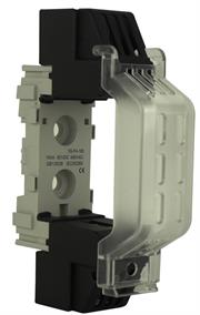 Solarix NT00 Rail Mount 1 Pole 160A DC Fuse Holder- Sold As Single Unit DC Fuse Holder For NH00 60A- 160A Fuses, Voltage Rating AC 500V, DC 250V. AC-23B And IEC/EN 60 947-3 Compliant, Ideal For Battery Disconnect With 3KVA Up To 5.5KVA Inverters, Fuse is Not Included Must Be Purchased Separately , Retail Box, No warranty