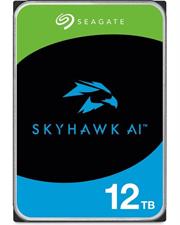 Seagate SkyHawk AI 12TB 256MB Cache 3.5 inch Internal Surveillance Hard Disk Drive - SATA III 6 Gb/s Interface, , 3 year warranty