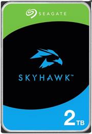 Seagate SkyHawk 2TB 256MB Cache 3.5 inch Internal Surveillance Hard Disk Drive - SATA III 6 Gb/s Interface, , 3 year warranty