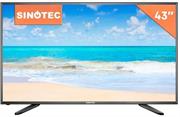 Sinotec 43 inch LED Backlit TV - Resolution 1920 x 1080, Response Time: 8ms, Contrast Ratio 1200:1, Brightness 220nit, 2 x USB 2.0 ports, 2 x HDMI ports, 2x 8W Stereo Speaker System, DVB-T/T2 Digital RF Input, Retail Box , 3 year Limited Warranty