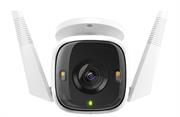 TP-Link TAPO C320WS 2K Outdoor Security Wi-Fi Camera - 2K QHD-Records every image in crystal-clear 2560x1440 definition, Wired or Wireless Networking-Connect your camera to the network through Ethernet or WiFi for more flexible installation, Full-Color Night Vision-Bring you a colorful video even at night, Starlight Night Vision-The high-sensitive starlight sensor captures higher-quality images even in low-light conditions, Motion Detection and Notifications-Notifies you when the camera detects movement, Sound and Light Alarm-Trigger light and sound effects to frighten away unwanted visitors, Two-Way Audio-Enables communication through a built-in microphone and speaker, Safe Storage-Locally stores up to 256 GB 2K QHD video on a microSD card, offering convenient access to your video footage, Voice Control-Free Up Your Hands with Voice Control: Works with the Google Assistant and Amazon Alexa, Retail Box, 1 Year warranty