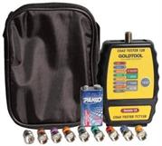 Goldtool Coax Cable Mapper 8 ID Finder with Toner-Handheld testing device designed for CATV and Security Installers , Retail Box, 1 year warranty