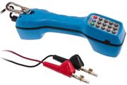 Goldtool Linemans Test Set For RJ11 and ABN Cord set -Three test modes Talk / Ring / Monitor, Switchable tone or pulse dialling, Protection against over voltage-Blue, Retail Packaging, 3 Months Warranty
