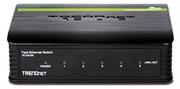 TrendNet 5 Port 10 100 Mbps Fast Ethernet GREENnet Desktop Switch -56KB Data RAM buffer, 1 Gbps Switching Fabric ,Plug and Play, up to 200 Mbps (full duplex) Data Transfer Rate, Compact design, Non-blocking wire-speed architecture, Power saving GREENnet technology reduces power consumption by up to 40%*, Retail Box, 1 year Limited Warranty.