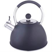 Totally Stove Top 3 Litre Kettle –High Quality Stainless Steel, Capsulated Bottom, Easy To Use, Dishwasher Safe , Works Great On All Stove Tops , Colour Black Retail Box 1 Year Warranty