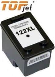 TopJet Generic Replacement Ink Cartridge for HP 122XL CH563HE -Page Yield 450 pages with 5% coverage for HP Deskjet 1000 / 1050 / 2000 / 2050 / 3000 / 3050 / HP OfficeJet 2620 / 2622 / 2624 / 4631 / 4632 / 4634 / 4635 / 4636 / 4638 / 4639 -High Yield Black , Retail Box