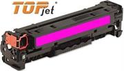 TopJet Generic Replacement Toner Cartridge for HP 128A -CE323A - Page Yield: 1300 pages with 5% coverage for use with Colour LaserJet CM1415 / CM1415fn / CM1415fnw / CP1525nw - Magenta , Retail Box