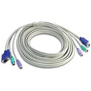 TrendNet15ft USB/VGA KVM cable-Connect computers with VGA and USB ports to a TrendNet TK-207K, TK-209K, TK-407K, TK-409K, TK-423K, TK-803R, TK-804R, TK-1603R or TK-1604R KVM switch , Retail Box, 6 months Limited Warranty