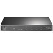 TP-Link 10-Port gigabit Desktop Switch with 8-Port PoE; 9 10/100/1000Mbps RJ45 ports, 1 Gigabit SFP port, Retail Box, 1 year Limited Warranty