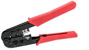 NetiX Crimping Tool - RJ-45, RJ-12, RJ-11, Retail Box, 1 Year warranty