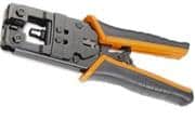Goldtool Heavy Duty Waterproof F Type Connector Crimping Tool- FOR F type male RG58, RG59 and 6U connectors , Retail Box, 1 year warranty