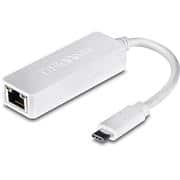 TrendNet USB Type C to Gigabit Ethernet Adapter, Retail Box, 6 months Limited Warranty