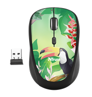 Trust YVI Toucan Wireless Mouse, Retail Box , 1 year Limited warranty