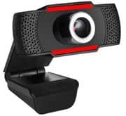 UniQue Fluxstream W22 Full High Definition 1920 x 1080p Dynamic Resolution USB Webcam With Built in Microphone- CMOS Image Sensor, High definition 2.1 Million Pixels Up to 30 fps Frame Rate, Wide Angle 16:9 Aspect Ratio, 180 Degrees Up And Down Adjustable Clip, 360 Degree Rotation Head, MJPEG Video Format, Automatic Low Light Correction, Manual Focus, Four Layer Film-Coated Lens, Retail Box , Limited Warranty