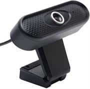 UniQue Fluxstream W32 Full High Definition 1920 x 1080p Dynamic Resolution USB Webcam with Built in Microphone- CMOS Image Sensor, High definition 2.1 Million Pixels, Frame Rate Up to 30 fps, Widescreen 16:9 Aspect Ratio, Horizontal 110 Degree Extended View for Video Conferences, Fixed Regular 60CM Focal Length Manual Focus, MJPEG and YUY2 Digital Video Formats ,180 Degrees Up And Down Adjustable, 360 Degree Adjustable Clip, Automatic Low Light Correction, Five Layer Film-Coated Lens, Retail Box, Limited Warranty