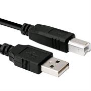 UniQue 3m USB 2.0 A male to USB 2.0 B male Printer Cable, Retail Box, Limited Lifetime Warranty