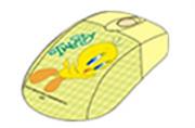 Tweety Optical USB Mouse Colour: Green/Yellow , Retail Box , 3 Months warranty