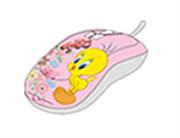 Tweety Optical USB Mouse Colour: Pink , Retail Box , 3 Months warranty