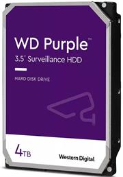 Western Digital Purple - 4.0TB 3.5" SATA3 6.0Gbps Surveillance HDD, Intellipower™ Speed Management, 64MB Cache, 150MB/s Host to/from (Sustained), AllFrame, HD Video Optimised, , 2 year warranty