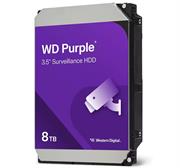 Western Digital Purple - 8.0TB 3.5" SATA3 6.0Gbps Surveillance HDD, Intellipower™ Speed Management, 256MB Cache, 150MB/s Host to/from (Sustained), AllFrame, HD Video Optimised, , 2 year warranty