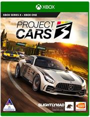 Xbox One Game Project Cars 3, Retail Box, No Warranty on Software