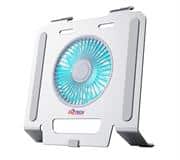 UniQue Notebook Stand with Electric Fan - Silver, Retail Box, 1 year warranty