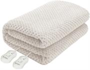 Pure Pleasure Queen Fullfit Coral Fleece Electric Blanket - 152cm x 188cm Retail Box 1 year warranty