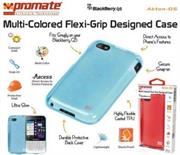 Promate Akton-Q5 Blackberry Q5 Multi-colored flexi-grip designed case Colour: Black Akton-Q5 is a flexi grip case for BBQ5, designed UniQuely for both style and durability. Akton-Q5 incorporates the latest technology for strength and comfort, fitting snugly on the BlackberryQ5. This case offers full protection from knocks and scrapes; ensuring at the same time that you will have full access to the phones ports and features. Akton-Q5 is a phone’s collection that offers full variety of colors to match your everyday lifestyles need., Retail Box , 1 Year Warranty