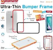Promate Bump-i6 Ultra-Thin Bumper Case For iPhone 6 Colour: Blue, Retail Box , 1 Year Warranty