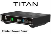 Titan Elecstor 18W Mini DC UPS 12000mAh - 38WH, Retail Box, 1 year Limited Warranty