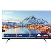 Skyworth 50SUE9350F 50 inch Ultra HD LED Android v10 Smart TV - Resolution 3840 x 2160, Brightness 250nits, Contrast Ratio 5000:1, DMR 60Hz, 9.5ms Response time, 3x HDMI Input, RF Input: 1x 75ohms Coaxial, 2x USB 2.0, LAN X 1, WIFI X 1, Retail Box , 3 year Limited Warranty