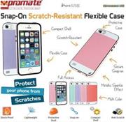 Promate Grosso-i5 iPhone 5 Striped Flexi-Grip Snap Case for iPhone 5/5S Colour: Red Snap-On Scratch-Resistant Flexible Case, securely fit for iPhone 5/5S,Fun and flexible case for iPhone 5/5s, GROSSO.i5 brings colors to life. Featuring a secure snap-on back shell design that enhances the look of your iPhone, whilst protecting it from daily scruffs and scratches. Its scratch resistant surface leaves your case looking good as new. Its custom design allows complete access to all the ports and buttons on your iPhone. GROSSO.i5, a case that brings colour to your life. , Retail Box , 1 Year Warranty