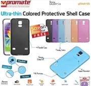 Promate Gshell S5 Ultra-thin Colored Protective Shell Case for Samsung Galaxy S5 Colour:Black , Retail Box , 1 Year Warranty