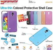 Promate Gshell S5 Ultra-thin Colored Protective Shell Case for Samsung Galaxy S5 Colour:Purple, Retail Box , 1 Year Warranty