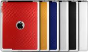 Promate iSkin Carbon Fiber Body and Screen Protector for iPad 2 and the new iPad, Retail Box, 1 Year Warranty