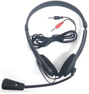 UniQue Stereo HeadPhones with Flexible Microphone Black-Frequency : 20-20Khz; Sensitivity : 100dB; Impedance : 32Ohm; Power Output 100mW,Retail Box , 1 year Limited Warranty