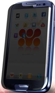Promate privMate.S3 Samsung Galaxy S3 High-quality Multi-way Privacy screen protector , Retail Box , 1 Year Warranty