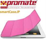 Promate SmartShell.1 Ultra-thin back contoured shell case for iPad2-Pink, Retail Box, 1 Year Warranty