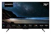 Skyworth 75SUE9350F 75 inch Ultra HD Google Smart TV - Resolution 3840 x 2160, Brightness 280nits, Contrast 6000:1, DMR 60Hz, 8ms Response time, 3x HDMI Input, RF Input: 1x 75ohms Coaxial, 2x USB, 1x LAN, 1x WIFI, Retail Box , 3 year Limited Warranty