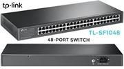 TP Link 48 Port 10 100Mbps Rackmount Switch, Retail Box , 2 Year Limited Warranty