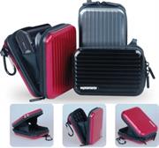Promate Volcan-Aluminium Finish Camera Case with Inner Bubble Pad Protector-Black, Retail Box , 1 Year Warranty