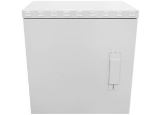 scoop 12u 450mm deep outdoor cabinet with 2 fans