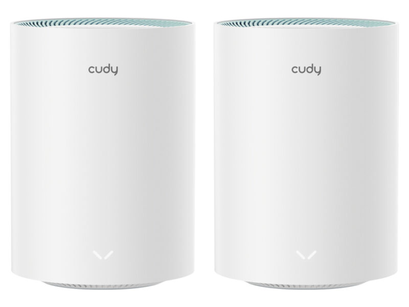 cudy dual band wifi 5 1200mbps gigabit mesh 2 pack | m1300 (2 pack)