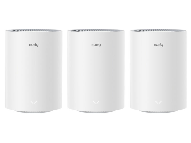 cudy dual band wifi 6 3000mbps multi gigabit mesh 3 pack | m3000 (3 pack)