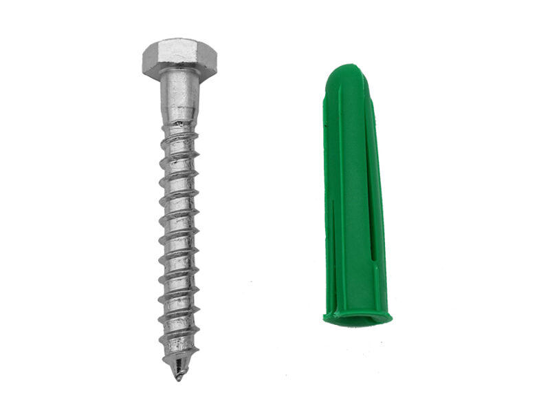 coach screws and plugs
