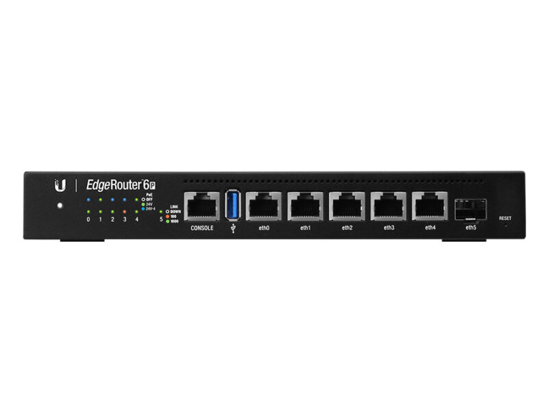 ubiquiti uisp edgerouter 6p 5 port gigabit 1sfp | er 6p