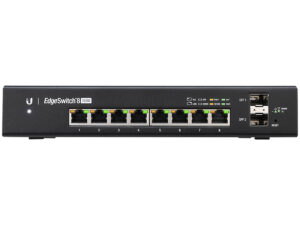 ubiquiti uisp edgeswitch 8 port poe 150w 2sfp | es 8 150w